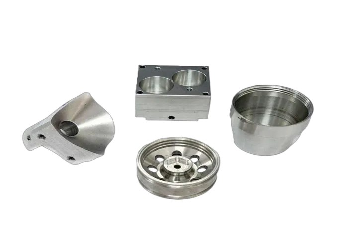 Machined metal part examples