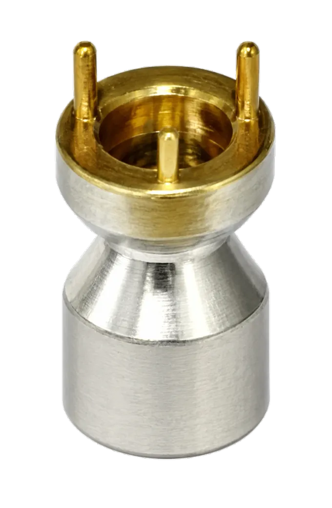 Slotted terminal component