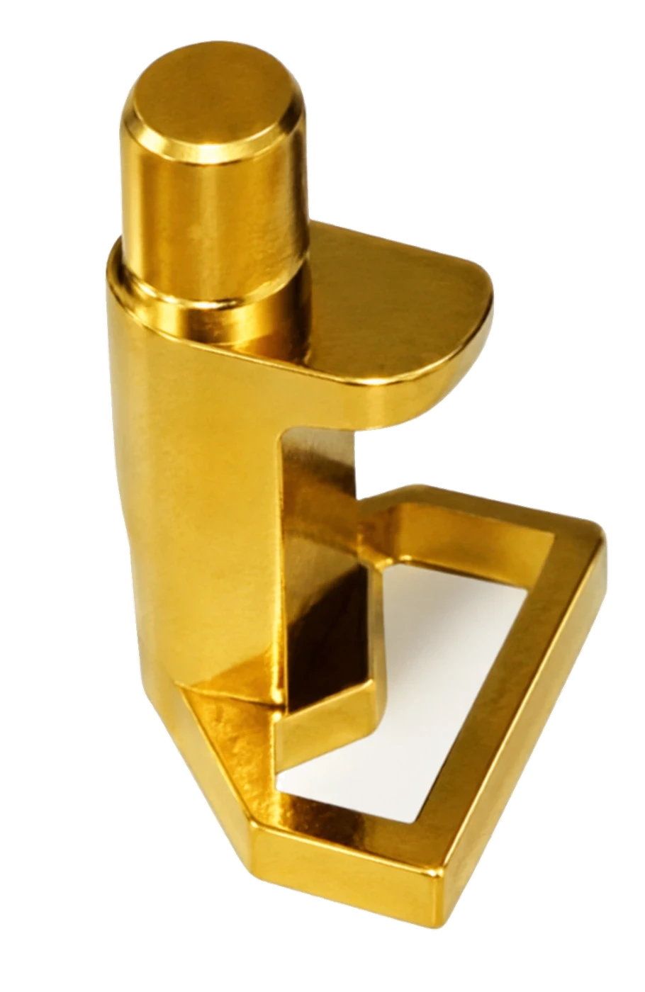 Angled terminal bracket