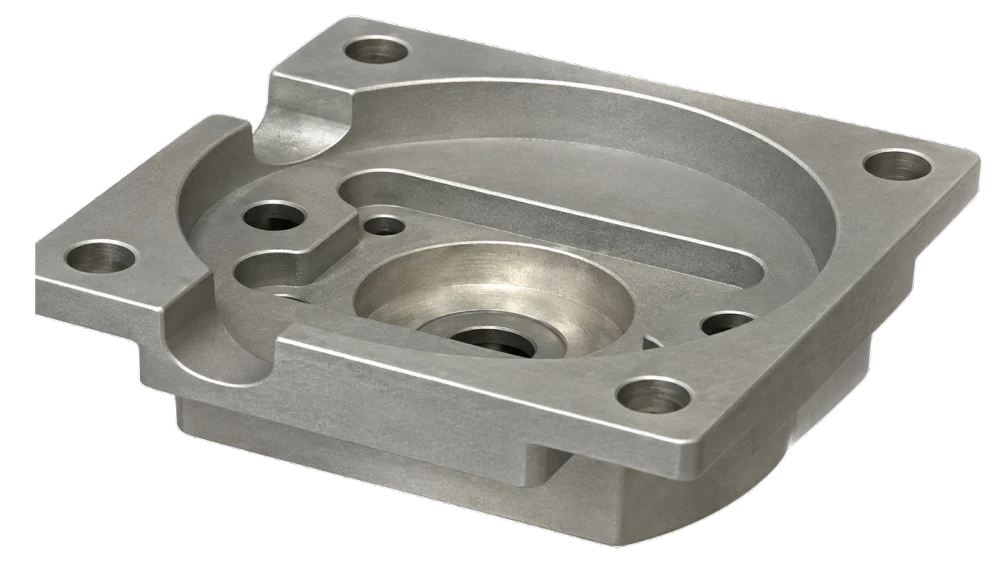 Recessed mounting plate