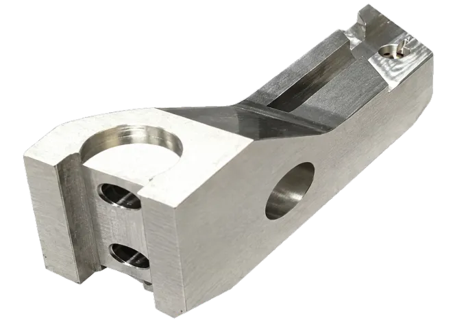 Angled mounting bracket