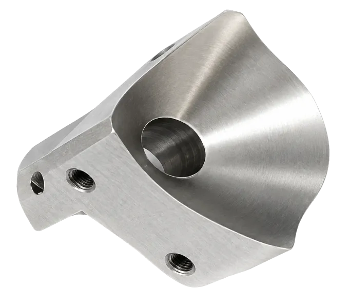 Conical mounting component
