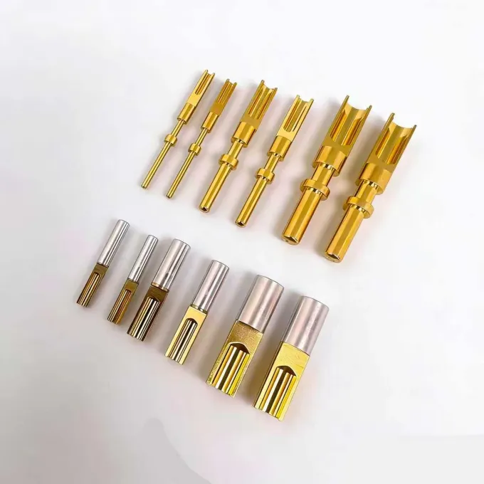 Slotted pin and socket series