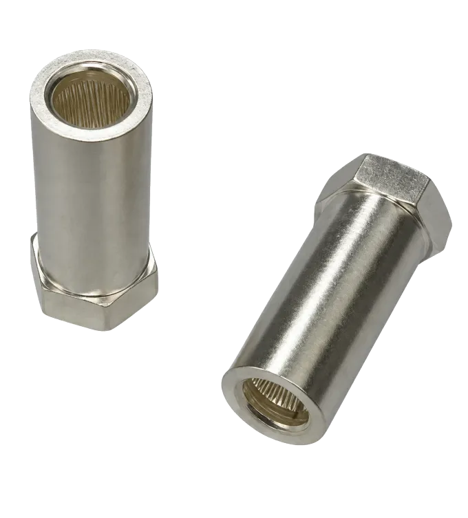 9 mm angled spring socket