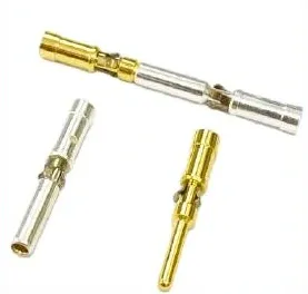 1.6 mm crimp contact with retaining claws