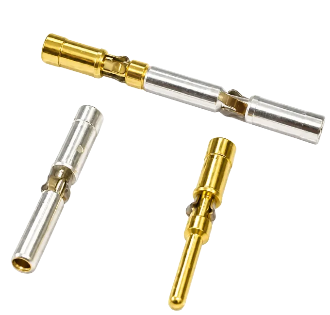 1.6 mm Crimpkontakt mit Haltekrallen