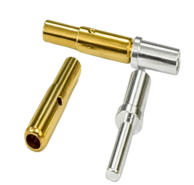 2.4 mm Kronenfederkontakte