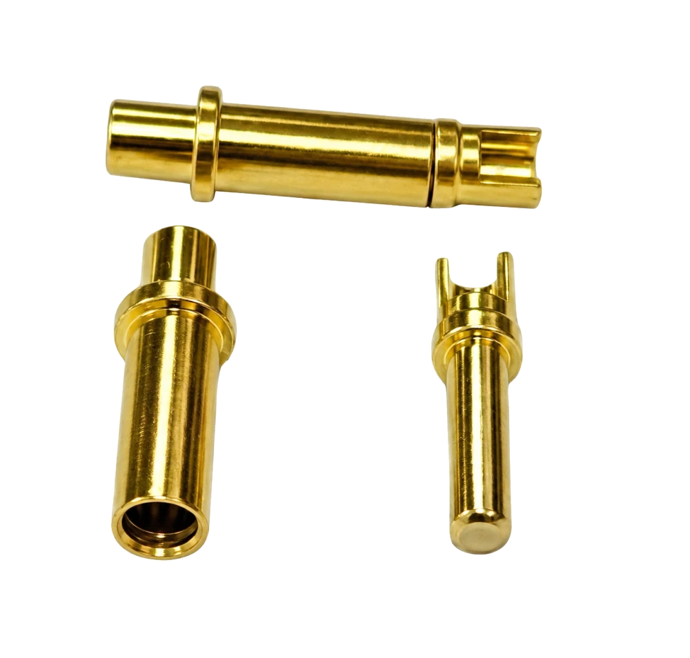 4.0 mm gold-plated contacts