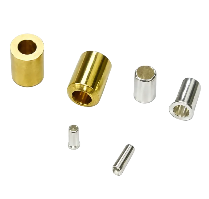 Through-hole crown spring sockets