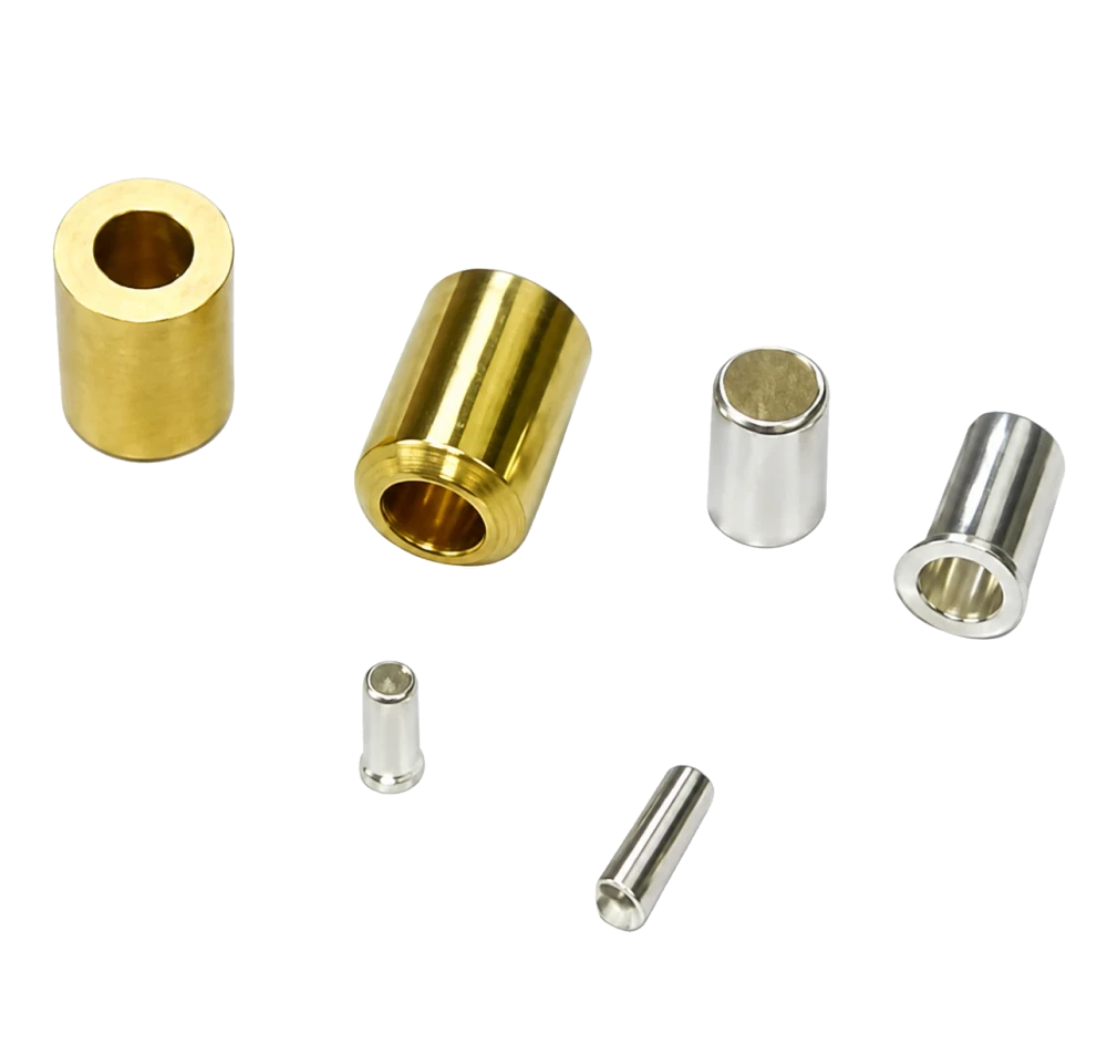 Through-hole crown spring sockets