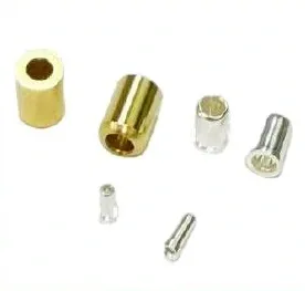 Through-hole crown spring sockets