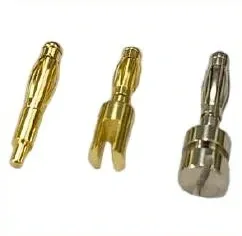 2.5 mm board-mount banana contacts