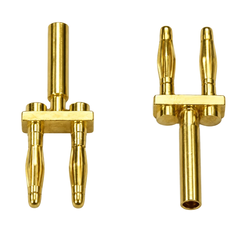 2.5 mm assembled banana contacts