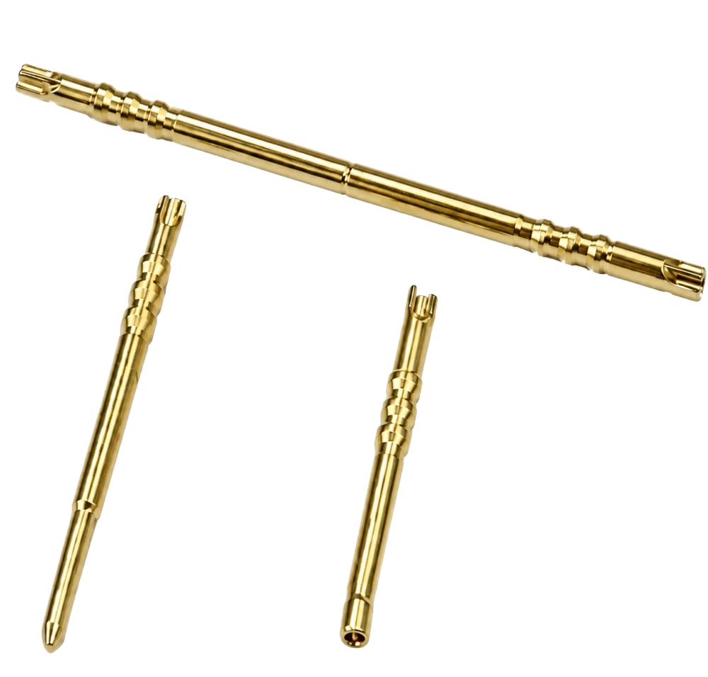 1.0 mm angled-slot contacts