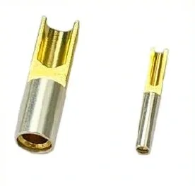 Slotted copper sleeve sockets