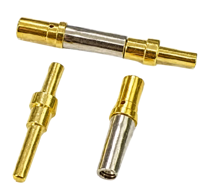 2.5 mm slotted contacts
